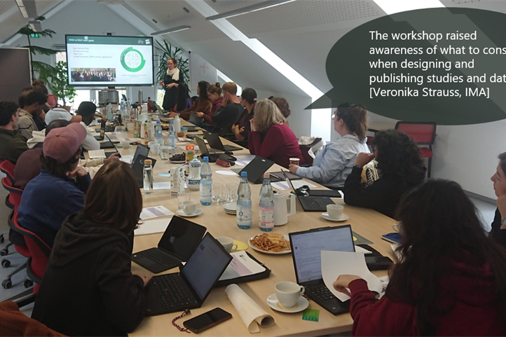 Datenworkshop am ZALF - How to properly manage socio economic agricultural data. Quelle: Nikolai Svoboda / ZALF.